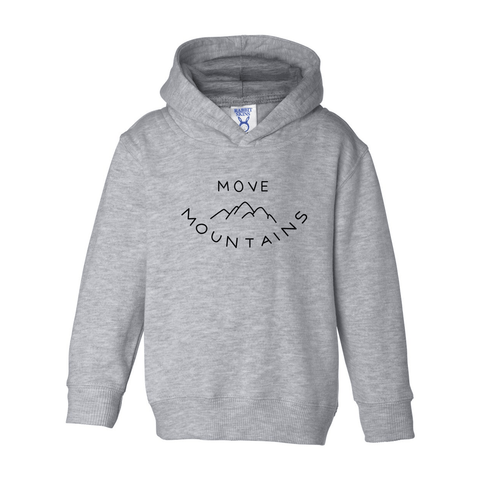 Move Mountains - Toddler Hoodie - Wears The MountainKids/BabiesPrint Melon Inc.
