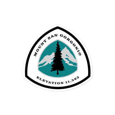 Mt San Gorgonio PCT - Sticker - Wears The MountainWears The Mountain