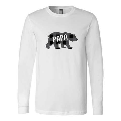 Papa Bear - Long Sleeve Jersey T - Wears The Mountain