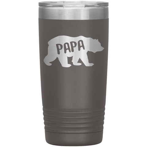 Papa Bear - Tumbler (20oz) - Wears The Mountain