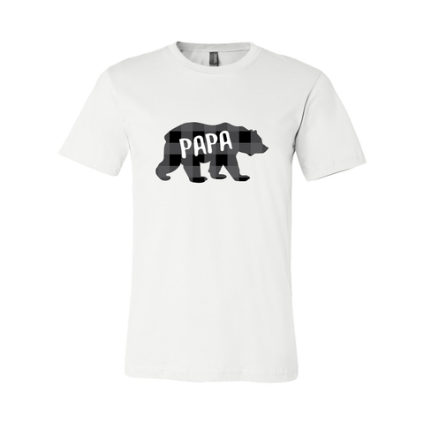 Papa Bear - Unisex Jersey T - Wears The Mountain