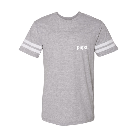 papa. - Football Sleeve Jersey T - Wears The MountainT-ShirtsPrint Melon Inc.