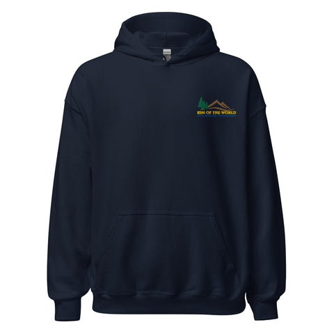 Rim Ed Foundation - Embroidered Hooded Sweatshirt - Wears The MountainWears The Mountain
