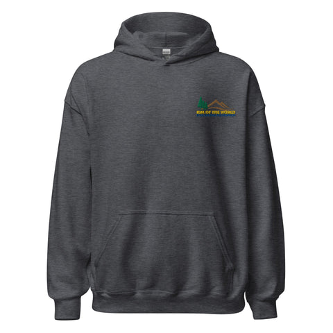 Rim Ed Foundation - Embroidered Hooded Sweatshirt - Wears The MountainWears The Mountain