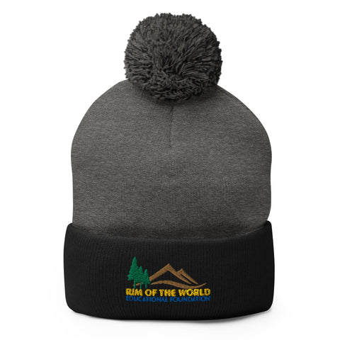 Rim Ed Foundation - Pom-Pom Beanie - Wears The MountainWears The Mountain