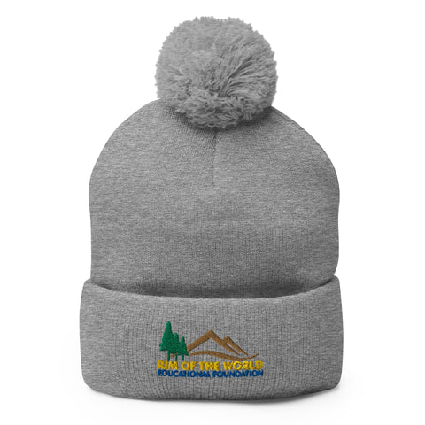 Rim Ed Foundation - Pom-Pom Beanie - Wears The MountainWears The Mountain