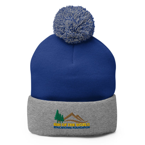 Rim Ed Foundation - Pom-Pom Beanie - Wears The MountainWears The Mountain