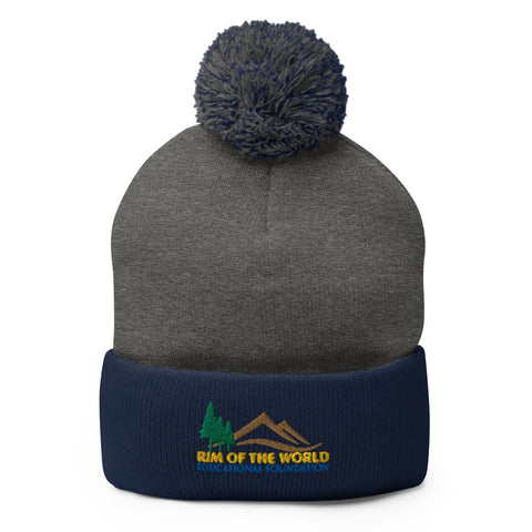 Rim Ed Foundation - Pom-Pom Beanie - Wears The MountainWears The Mountain
