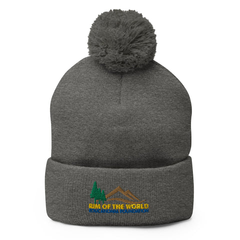Rim Ed Foundation - Pom-Pom Beanie - Wears The MountainWears The Mountain