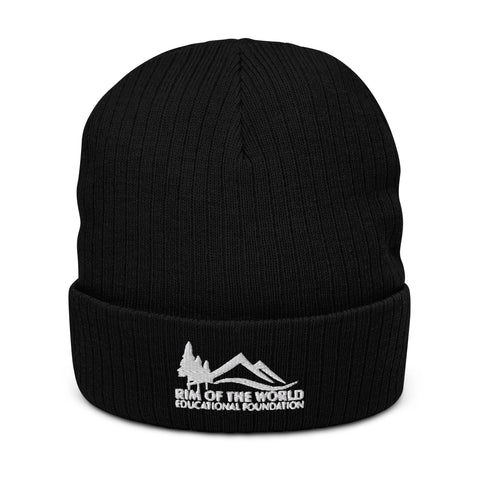 Rim Ed Foundation - Premium Ribbed Knit Beanie - Wears The MountainWears The Mountain
