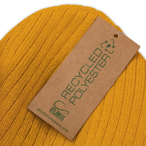 Rim Ed Foundation - Premium Ribbed Knit Beanie - Wears The MountainWears The Mountain