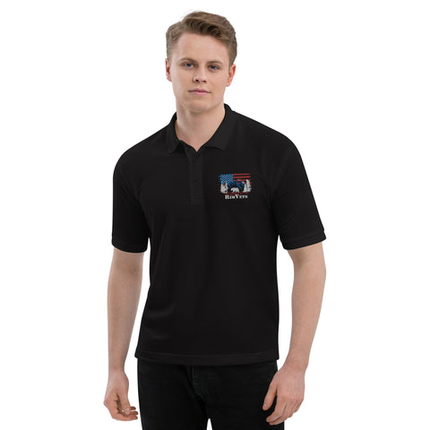 Rim Vets - Embroidered Dry Fit Polo - Wears The MountainWears The Mountain