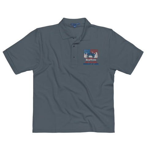 Rim Vets: Joe - Embroidered Dry Fit Polo - Wears The MountainWears The Mountain