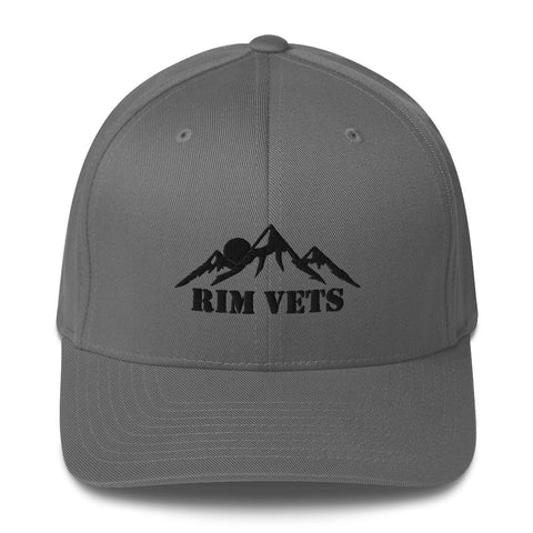 Rim Vets: Mountains - FlexFit Hat - Wears The MountainWears The Mountain
