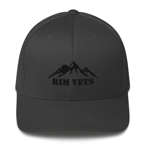 Rim Vets: Mountains - FlexFit Hat - Wears The MountainWears The Mountain