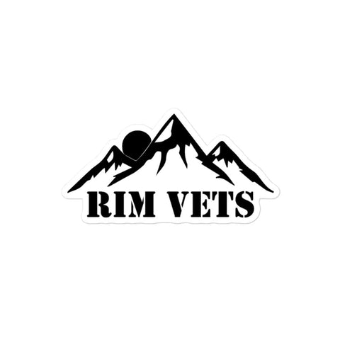 Rim Vets: Mountains - Sticker - Wears The MountainWears The Mountain