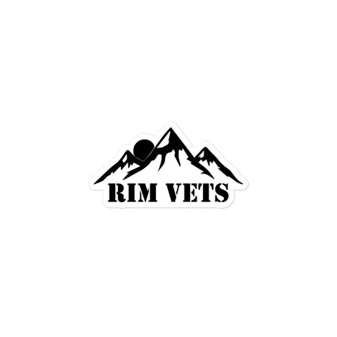 Rim Vets: Mountains - Sticker - Wears The MountainWears The Mountain