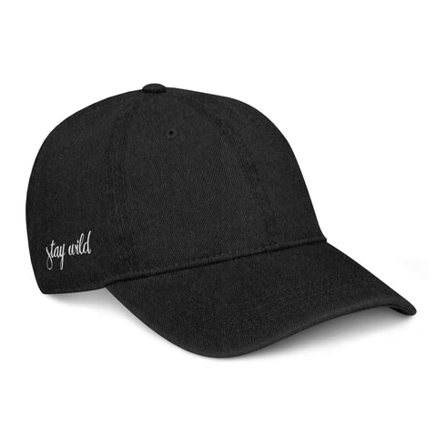 Stay Wild - Denim Hat - Wears The MountainWears The Mountain