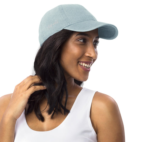Stay Wild - Denim Hat - Wears The MountainWears The Mountain