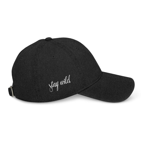 Stay Wild - Denim Hat - Wears The MountainWears The Mountain