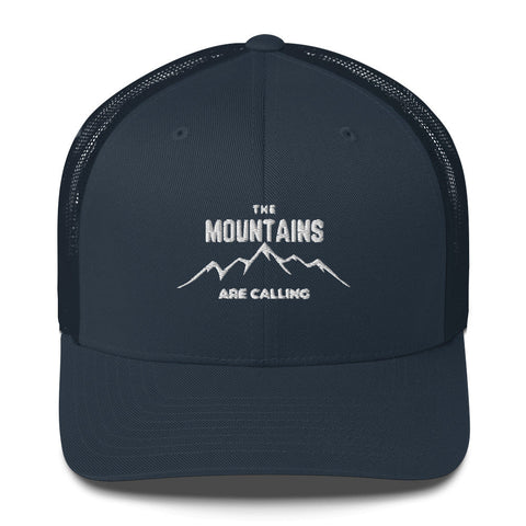 The Mountains are Calling - Trucker Cap - Wears The MountainWears The Mountain
