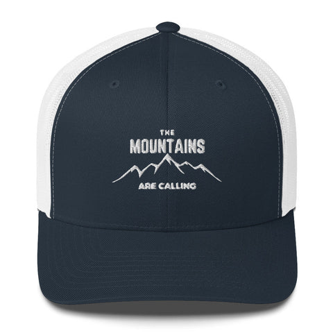 The Mountains are Calling - Trucker Cap - Wears The MountainWears The Mountain