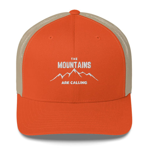 The Mountains are Calling - Trucker Cap - Wears The MountainWears The Mountain