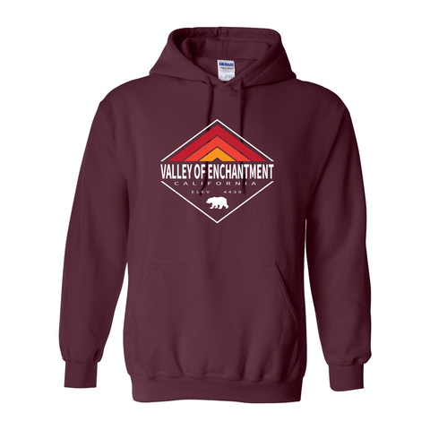 VOE Retro Diamond - Hooded Sweatshirt - Wears The MountainSweaters/HoodiesPrint Melon Inc.