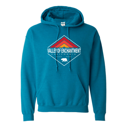 VOE Retro Diamond - Hooded Sweatshirt - Wears The MountainSweaters/HoodiesPrint Melon Inc.