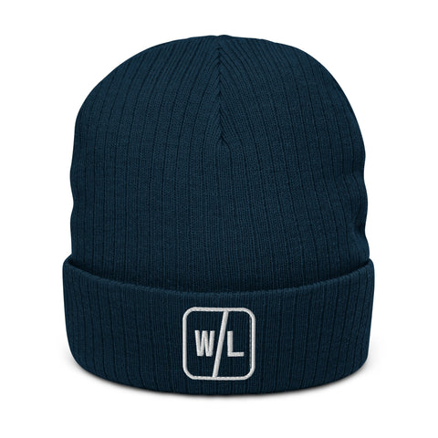 Woodlands Church Icon - Ribbed Knit Beanie - Wears The MountainWears The Mountain