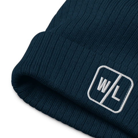 Woodlands Church Icon - Ribbed Knit Beanie - Wears The MountainWears The Mountain