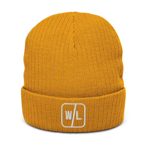 Woodlands Church Icon - Ribbed Knit Beanie - Wears The MountainWears The Mountain