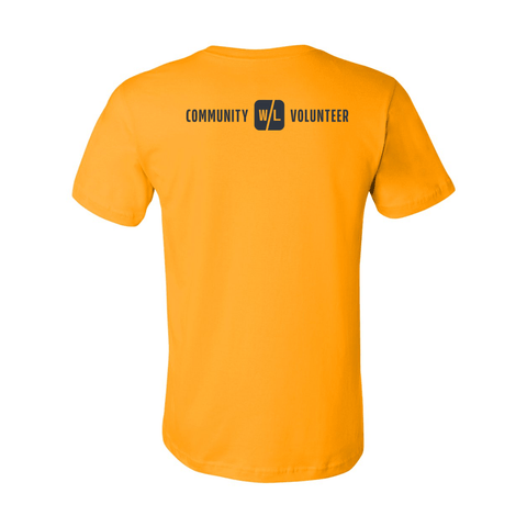 Woodlands Church Volunteer (2 sided) - Premium Jersey T - Wears The MountainT-ShirtsPrint Melon Inc.