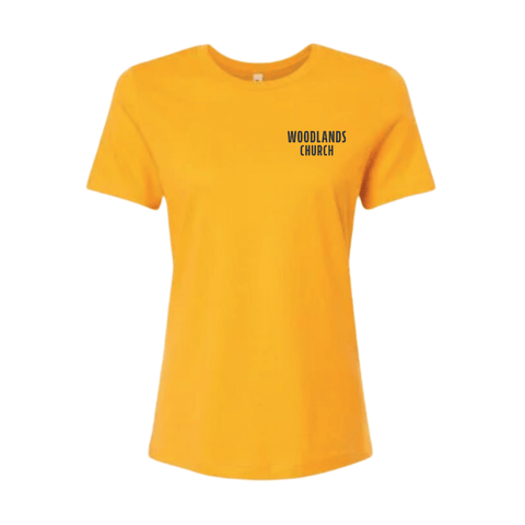 Woodlands Church Volunteer (2 sided) - Women's Relaxed Fit T - Wears The MountainT-ShirtsPrint Melon Inc.