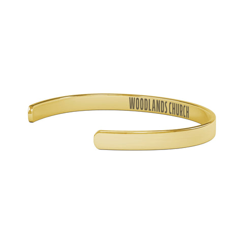 Woodlands Church Your Story - Women's Stainless Bracelet - Wears The MountainJewelryteelaunch