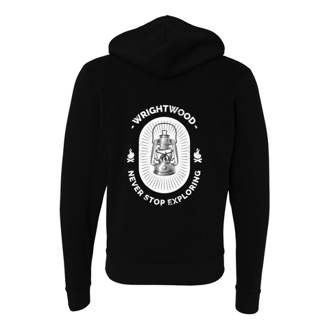 Wrightwood Lantern - Zip Up Hoodie - Wears The MountainSweaters/HoodiesPrint Melon Inc.