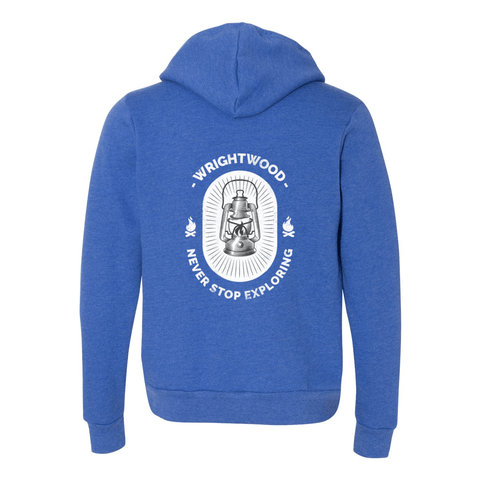 Wrightwood Lantern - Zip Up Hoodie - Wears The MountainSweaters/HoodiesPrint Melon Inc.